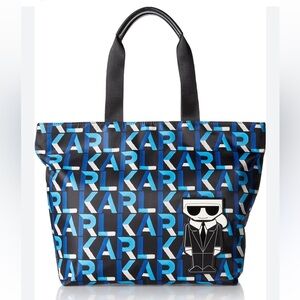 Karl Lagerfeld Amour Tote Bag Paris Karl Monogram Shoulder Bag Weekender